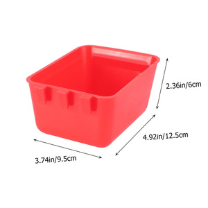 轻便耐用的喂食器 鸽子鸟挂笼鸡水杯 宠物鹦鹉、金丝雀、兔子、家禽、家禽铁丝笼用 - Product Image 6