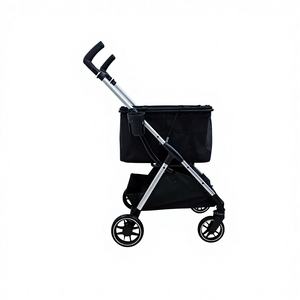 Carrinho de Transporte para Animais de Estimação Mamago 605-3 Dobrável, Leve, Impermeável, com 4 Rodas, Aprovado por Companhias Aéreas, para Cães e Gatos - Portátil, Confortável e Lavável - Product Image 2