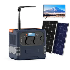 Sunhe 500w נייד אנרגיה אחסון ליתיום סוללה Ac 220v חיצוני Usb גיבוי סולארי גנרטור בית תחנת כוח