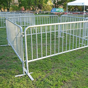 Üretici Direkt Satış Galvanizli Yaya Bariyeri, Kolay Montajlı, Kolay İzole Edilebilir Kalabalık Kontrol Bariyeri - Product Image 5