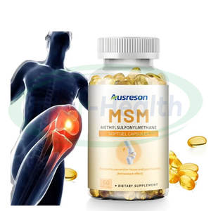 Ausreson Halal vitamina C glucosamina y condroitina cápsula suplemento óseo articular glucosamina condroitina Msm cápsula blanda - Product Image 1