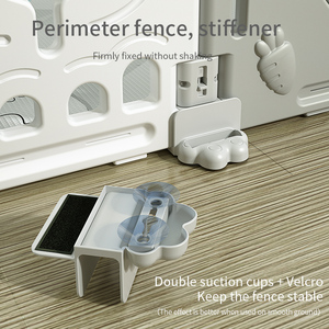 Thiết kế hiện đại có thể gập lại nhựa playpen trẻ em an toàn trong nhà hàng rào bảo vệ thân thiện với môi trường chơi hàng rào - Product Image 4