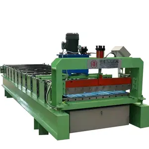 T type master rib roofing panel roof metal steel profile roll forming machine