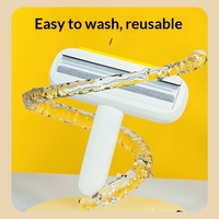 Brosse anti-poils pour animaux en PP, grattoir à poils flottants, design petit canard, fournitures pour chats, best-seller transfrontalier