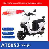 Vélo à pédales à deux roues, nouveau modèle Moto électrique légère non pliable, autonomie ultra-longue, 65 km/h, charge maximale 300 kg