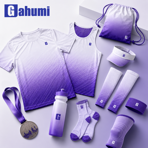 เสื้อกั๊กวิ่งออกแบบเฉพาะบุคคล พิมพ์โลโก้ตามสั่ง แห้งเร็ว เหมาะสำหรับงานมาราธอน - Product Image 2