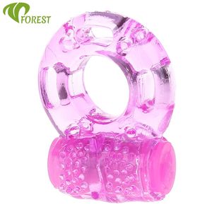TT FOREST Grosir Cincin Mainan Seks Vibrator Kupu-kupu Kristal Perangkat Pengunci Set Mainan Seks Lingkaran Dewasa untuk Pasangan - Product Image 1