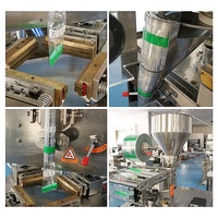Alimentaire Small_Packaging_Machine Eau Snack Grain Biscuit Noix Petites Chips Bonbons Fromage Sachet Triangle Sac Machine d'Emballage