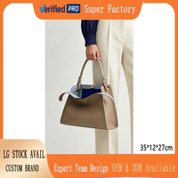 Sac à main de luxe en cuir PU grande capacité, sac à bandoulière, sac fourre-tout, vente en gros, logo personnalisé, OEM ODM, faible MOQ