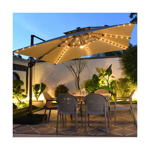 Venta al por mayor de alta calidad al aire libre casa <span class=keywords><strong>Patio</strong></span> playa sombrilla jardín sombrilla luz Led - Product Image 2