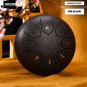Jingying 2026 – Vente en gros usine – Instruments de percussion haut de gamme en acier au carbone de qualité supérieure, tambour à langue en acier de 6 pouces à 8 notes - Product Image 4