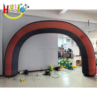 Arco inflable de impresión Digital con logotipo en Color de gran venta para eventos, correr, deportes, arco de globo inflable