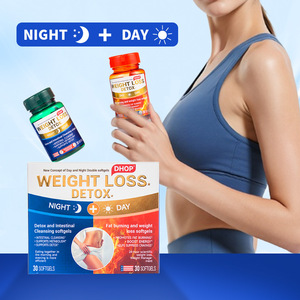 Integratore Dimagrante Notturno a Marchio Privato, Brucia Grassi Detox Naturale a Base di Erbe, Softgel per la Gestione del Peso <span class=keywords><strong>e</strong></span> Riduzione dell'Appetito - Product Image 4