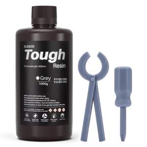 ELEGOO Tough <b>Resin</b> <b>3D</b> <b>Printer</b> High Toughness and Elasticity Stable Performance 405nm UV-Curing for <b>3D</b> Crafts - Product Image 2