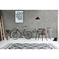 Paneles de Pared 3D Impermeables Carrara Mercury de 800x400x5.5mm para Baño y Cocina, Revestimiento de Pared Moderno SPC Ligero Autoadhesivo