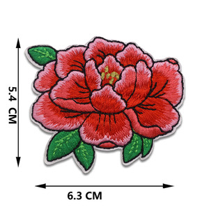 Hot Bán Giá Bán Buôn Hoa Chủ Đề Sắt Trên Nhiệt Báo Chí Thêu Tăng Các Bản Vá Lỗi Cho Quần Áo - Product Image 6