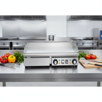 Grill électrique compact Blios Factory Direct 3000W avec revêtement antiadhésif 220V 50Hz 60Hz pour la restauration commerciale