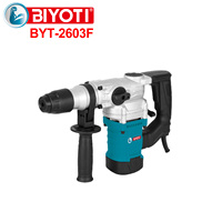 Perceuse à béton haute puissance Biyoti BYT-2603F 1200W, marteau de démolition professionnel 26 mm pour perçage de trous dans les murs en pierre