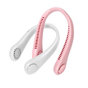 Ventilador portátil para el cuello, refrigeración portátil con alimentación USB recargable para estudiantes, trabajadores de oficina, deportes - Product Image 4