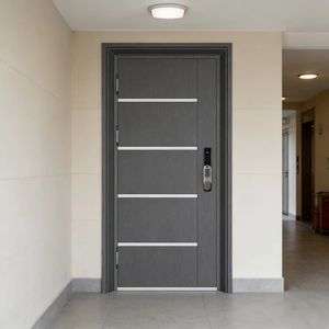 Puerta de Entrada Comercial de Acero Inoxidable Resistente Xindi, Anti-Robo, <span class=keywords><strong>con</strong></span> Acabado Manual en Vidrio, <span class=keywords><strong>para</strong></span> Exteriores y Centros Comerciales - Product Image 2