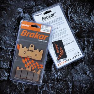 Plaquettes de frein Brakar Platinum <span class=keywords><strong>Reko</strong></span> frittées MetalDataURLnew pour motos Fit BMW Suzuki Harley Polaris Durable et à faible bruit - Product Image 5