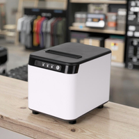 Printer penerimaan termal 200 m/s kecepatan tinggi 80mm IOS kompatibel gaya warna LAN/RS232/USB kabel WiFi nirkabel kecepatan tinggi