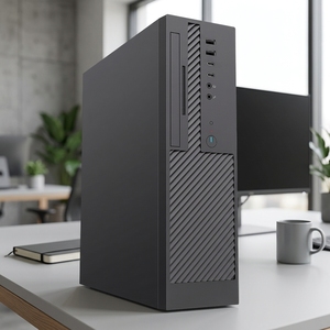 Boîtier <span class=keywords><strong>PC</strong></span> <span class=keywords><strong>compact</strong></span> SOHOO 8.3L SFF, châssis d'ordinateur de bureau de petite taille, cabinet <span class=keywords><strong>compact</strong></span> pour usage domestique et professionnel - Product Image 1
