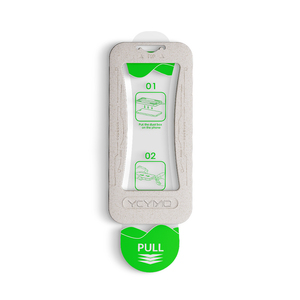 Applicateur de protection d'écran biodégradable pour verre trempé HD compatible avec les séries iPhone <span class=keywords><strong>12</strong></span>, 13, 14, 15, 16, 17 - Product Image 2