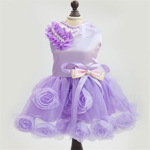 OEM Fabricante personalizado Saia para animais de estimação barata por atacado Princesa Menina Fêmea Roupas para cães de estimação Roupas personalizadas para cães - Product Image 2