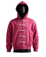 Blouson Homme Style Chinois Ancien Tangzhuang 2026 – Col Montant, Coupe Ample, Bas Plat, avec Poches