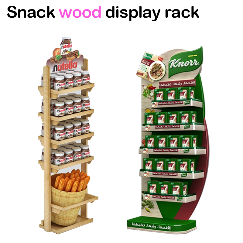 Apache Food Customizable Display Stand for Supermarket Shelves Easy-to-use and Customizable Display Solution — view 5