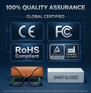 Occhiali Smart di 2ª Generazione Multifunzione con Fotocamera HD Integrata, Audio Wireless, Chat Multilingue, per Uso Quotidiano e Attività all'Aperto - Product Image 5