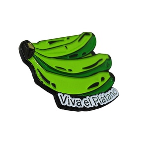Épinglette en émail souple personnalisée en métal <span class=keywords><strong>noir</strong></span>, motif <span class=keywords><strong>banane</strong></span> de dessin animé mignon, pour chapeau, vêtements, <span class=keywords><strong>sac</strong></span>, veste - Product Image 3