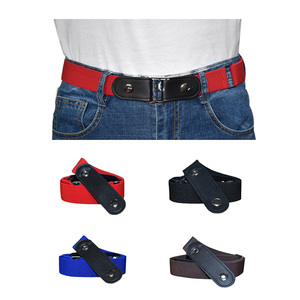 Conception simple Multi Couleurs Invisible Lazy Strech Ceinture Ceinture élastique <span class=keywords><strong>sans</strong></span> <span class=keywords><strong>boucle</strong></span> <span class=keywords><strong>sans</strong></span> <span class=keywords><strong>boucle</strong></span> pour femmes hommes - Product Image 1