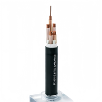 Câble d'alimentation ignifuge en cuivre XLPE PVC 0,6/1kV ZC-YJV 4x16+1x10mm² pour tableaux de distribution d'atelier