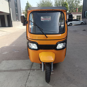 Tricycle Électrique à Trois Roues Tuk Tuk Rickshaw avec Châssis Renforcé, Véhicule Taxi 9 Places, Freins à Disque, Tension 60V, Conception Fermée Directe - Product Image 2
