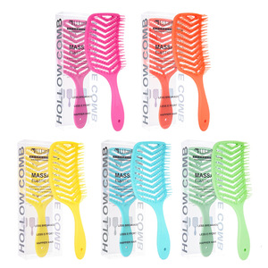 Brosse de massage à dents larges et creuses pour le soin du cuir chevelu, usage domestique - Product Image 5