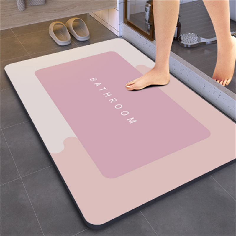 [l style] diatom mud floor mat
