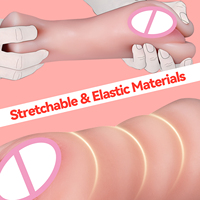 Masturbator für Männer Tasche echte Muschi Silikon strukturierte Vagina eng Anal für Mann Sex Erwachsene Muschi-Spielzeug Sax Anus-Puppen