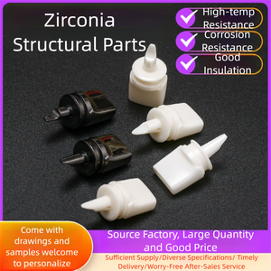 Piezas de cerámica de circonia resistentes al desgaste Componentes electrónicos Fabricante de cerámica estructural industrial - Product Image 5