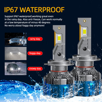 Ampoule de phare de voiture LED SFIDA V3 45W 6000K 12V 4500 Lumens, garantie de 2 ans, ajustement universel, nouvelle version, remplacement/mise à niveau H4