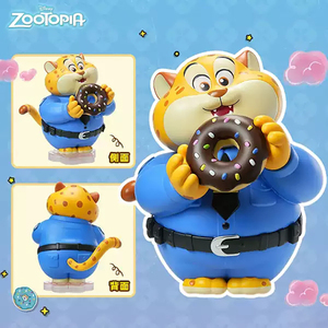Statuetta Ufficiale <span class=keywords><strong>Disney</strong></span> Zootopia: Agente Clawhauser 'Get Rich' - Grande Figurina Giocattolo, Licenza Ufficiale, Disponibile all'Ingrosso - Product Image 3