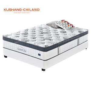 Cao Su Đôi Euro Top Gel Bộ Nhớ Bọt Chân Không Đóng Gói Nệm Túi Mùa Xuân 2 Bên Sử Dụng Nệm - Product Image 3