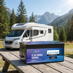 Propow OEM <b>12V</b> 100Ah 460Ah LiFePO4 <b>Battery</b> Pack 3200W High Energy Automotive Solar Marine Off-Grid Backup Home Energy Storage - Product Image 1