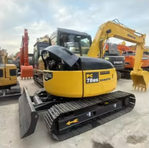 Excavadora de cadenas Komatsu PC78US usada, bajo precio, excavadora hidráulica en buen estado, motor en oferta, caja de cambios Hefei, 7.8 toneladas - Product Image 1