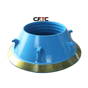 Convient aux concasseurs à cône HP300 HP400 HP500 en acier à haute teneur en manganèse, avec revêtement de bol et manteau concave. - Product Image 6