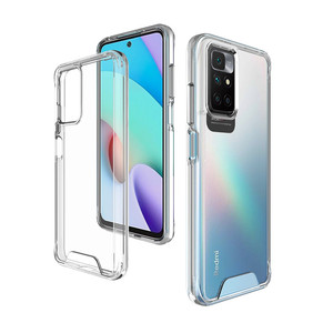 Bluerin meilleure vente coque de téléphone transparente Anti-jaune Anti-choc pour <span class=keywords><strong>Redmi</strong></span> 10 étuis housse transparente - Product Image 3