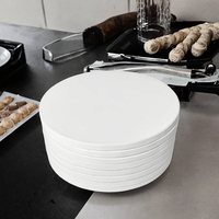 Vente en gros Lot de 5 planches à gâteaux de 8/10/12 pouces de 1/2 pouces d'épaisseur avec base en carton ondulé robuste Supports de décoration de gâteaux blancs