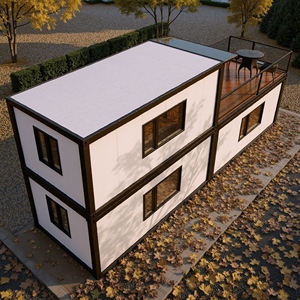 Maisons préfabriquées écologiques à 2 étages, maisons modulaires, duplex à 2 chambres, maisons préfabriquées de luxe avec appartement ou <span class=keywords><strong>villa</strong></span> - Product Image 4