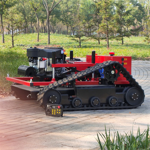 Thiết kế mới nhất điều khiển từ xa máy cắt cỏ dốc Vườn cỏ cắt robot RC máy cắt cỏ nâng cấp hoàn toàn tự động Máy cắt cỏ - Product Image 4